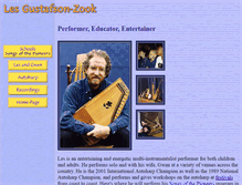 Tablet Screenshot of gustafsonzook.com